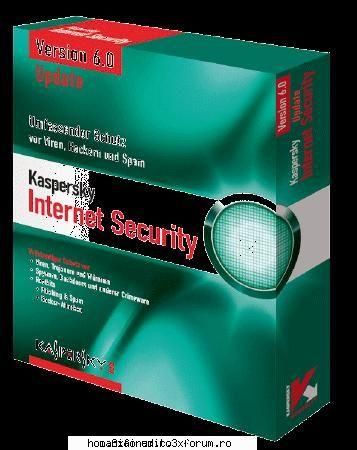 sper sa nu fie ceva kaspersky internet security 6.0.0.303 + serial